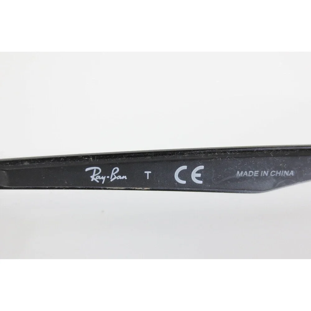 Ray-Ban RB 7117 5196 Matte Black Square Eyeglasses Frames 50-19-145 Mens Womens